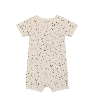 CeLaVi Bambus Strampler kurzarm Shadow Gray