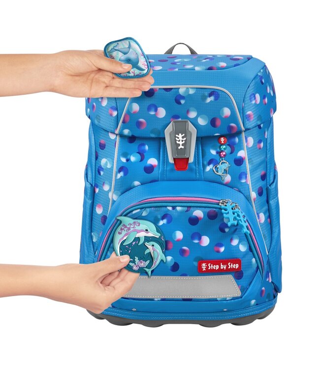 Step by Step Schulrucksack-Set FIT Dolphin Finja