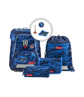 Step by Step Schulrucksack-Set FIT Manta Rio