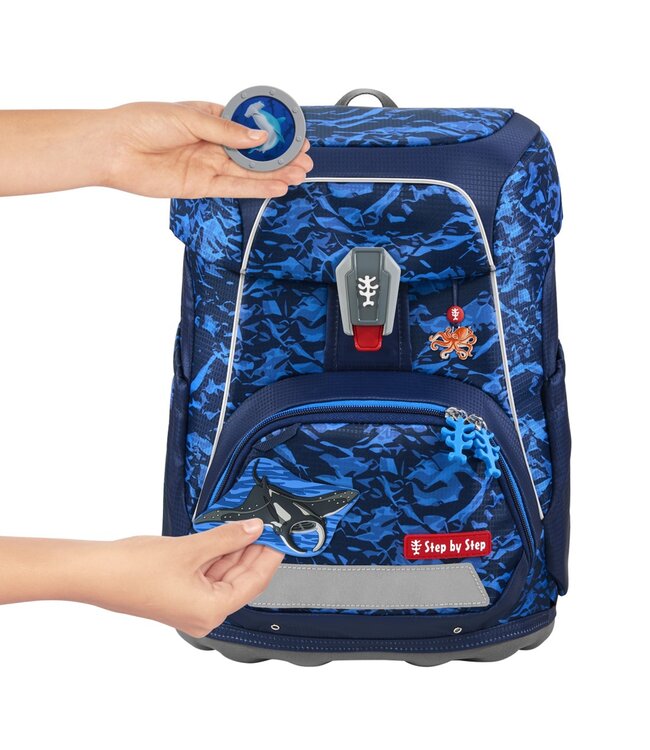 Step by Step Schulrucksack-Set FIT Manta Rio