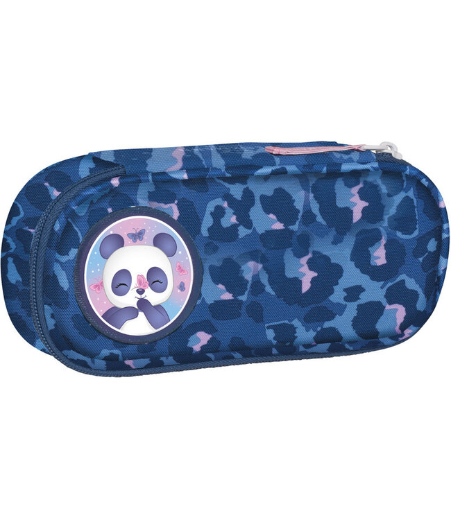 Beckmann Schulrucksack Plus Air 6-teiliges Set, Cheeta