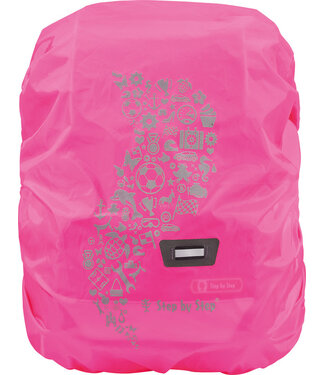 Step by Step Regen- und Sicherheitshülle für alle Schultheks pink