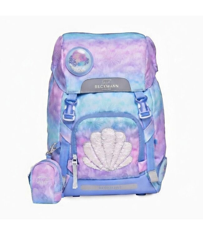 Beckmann Schulrucksack Classic 6-teiliges Set, Seashell