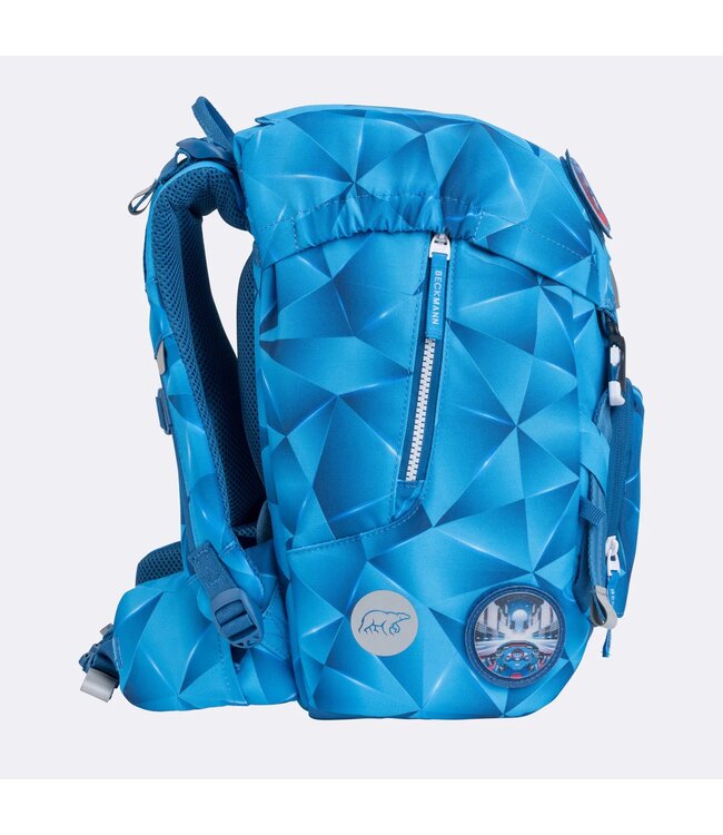 Beckmann Schulrucksack Classic 6-teiliges Set, Blue Lightning
