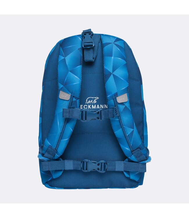 Beckmann Schulrucksack Classic 6-teiliges Set, Blue Lightning