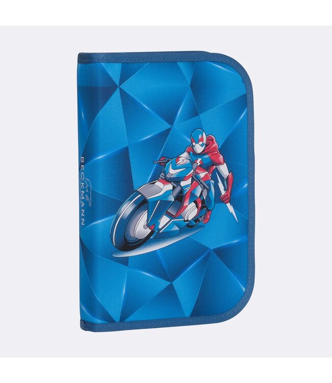 Beckmann Schulrucksack Classic 6-teiliges Set, Blue Lightning