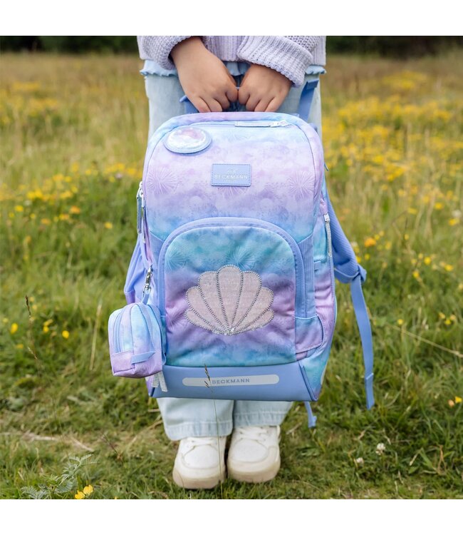 Beckmann Schulrucksack Active Air FLX 6-teiliges Set, Seashell