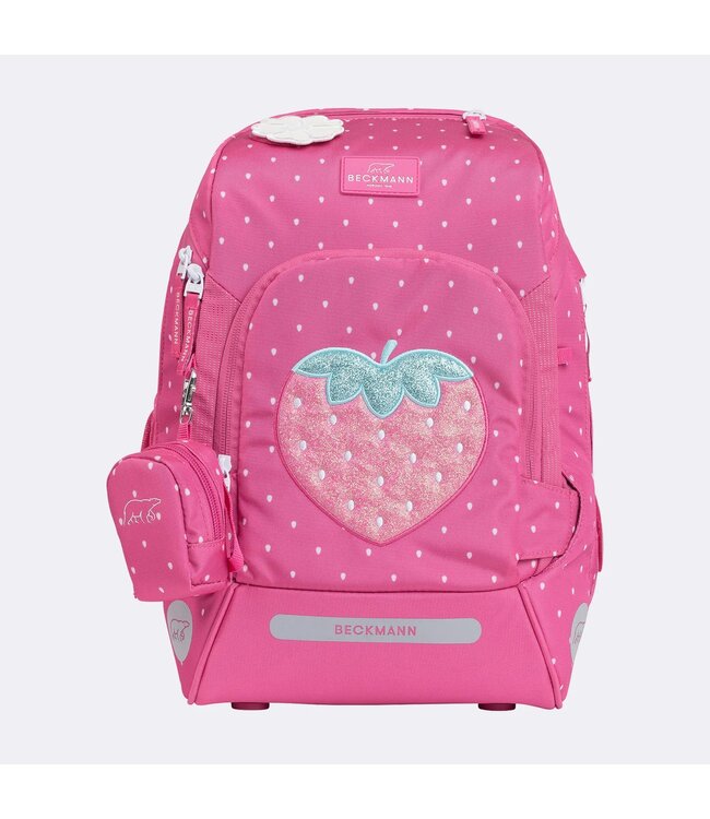Beckmann Schulrucksack Active Air FLX 6-teiliges Set, Strawberry