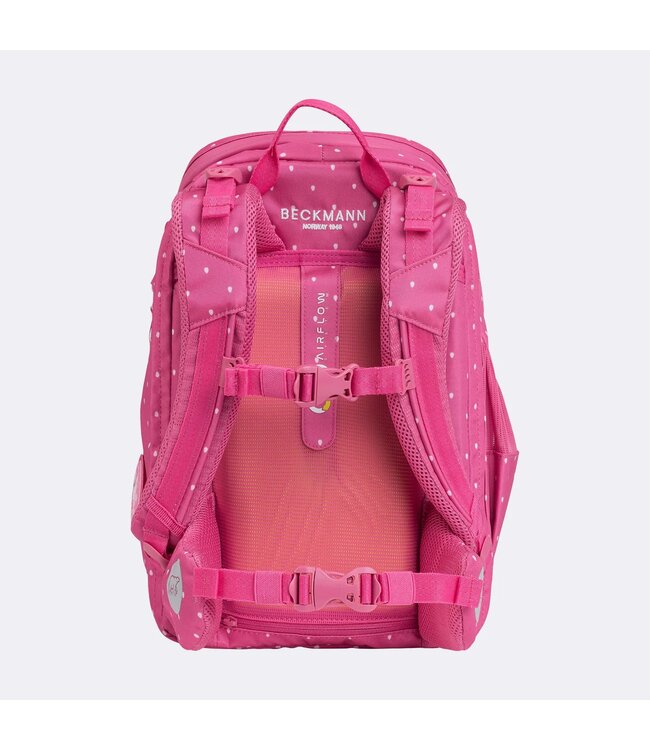 Beckmann Schulrucksack Active Air FLX 6-teiliges Set, Strawberry