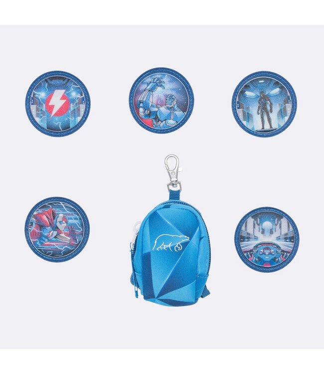 Beckmann Schulrucksack Active Air FLX 6-teiliges Set, Blue Lightning