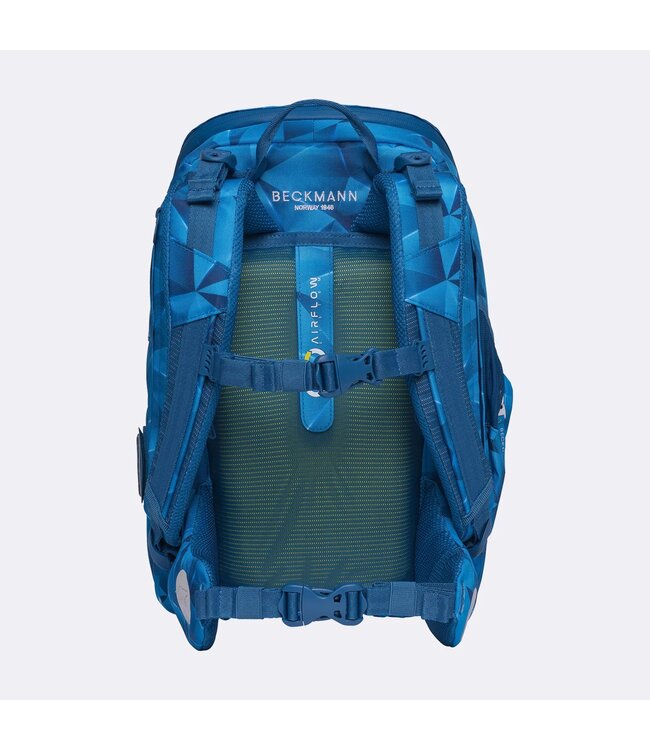 Beckmann Schulrucksack Active Air FLX 6-teiliges Set, Blue Lightning