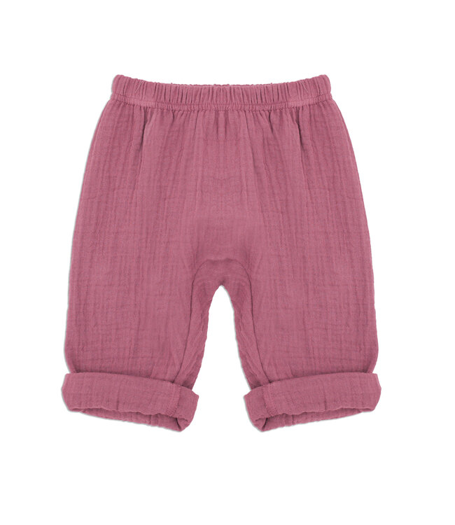 Maximo Baby Krempelhose Musselinstoff foxglove