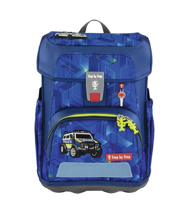Step by Step Schulrucksack-Set CLOUD Police Truck Charly