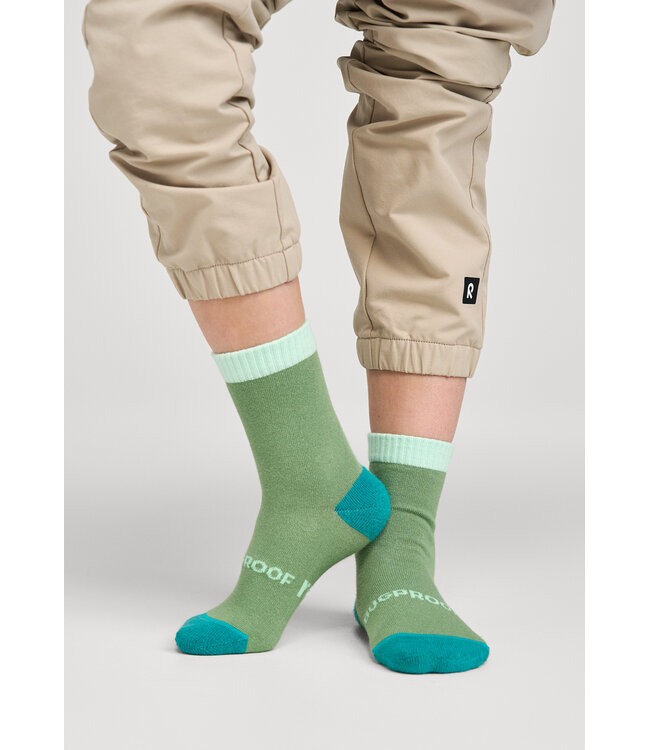 Reima Kinder BugProof Socken Karkotin Stone Green