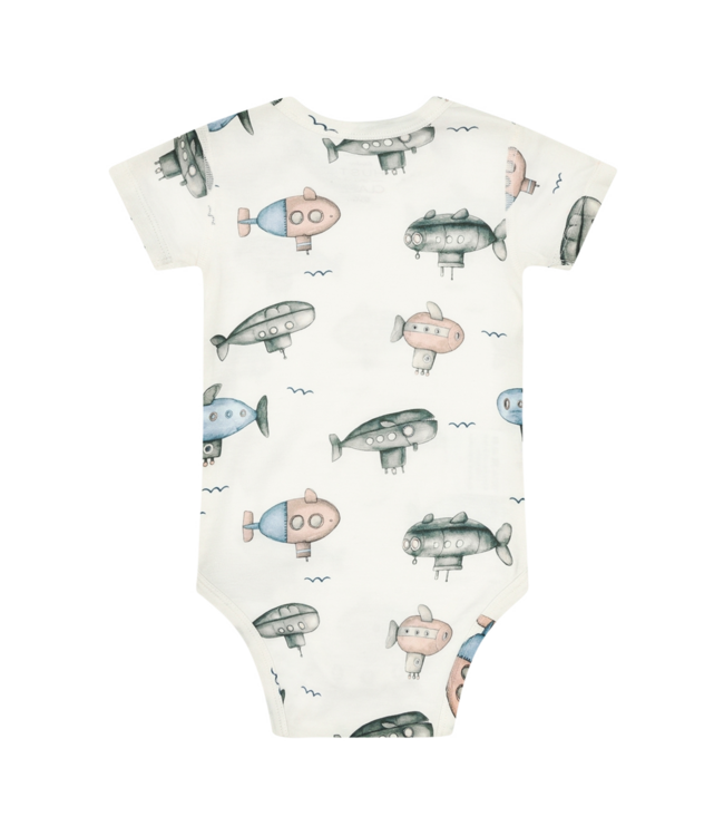 Hust & Claire Bambus Body kurzarm Buller Submarine