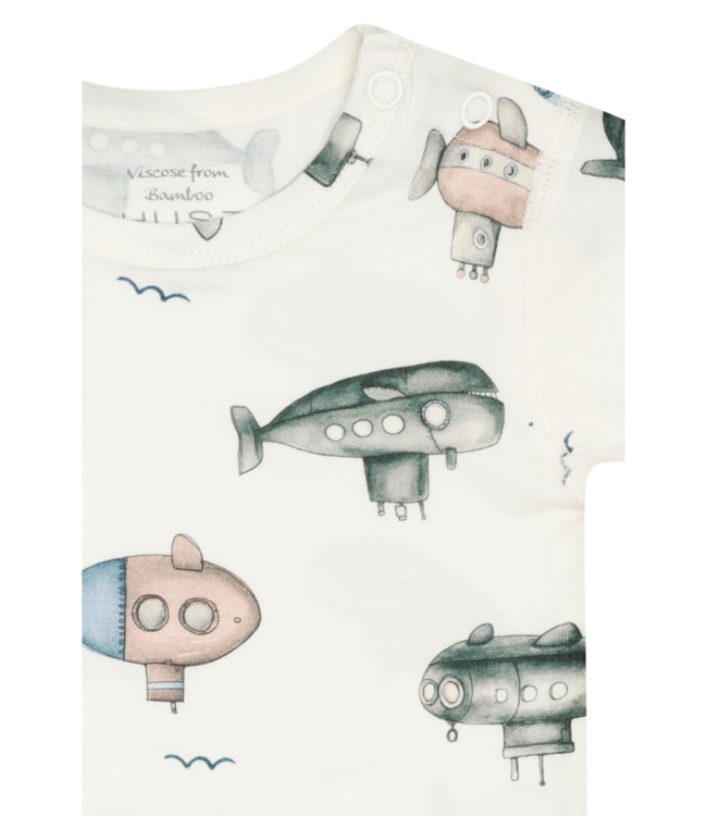 Hust & Claire Bambus Body kurzarm Buller Submarine