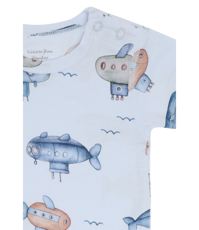 Hust & Claire Bambus Body kurzarm Buller Submarine