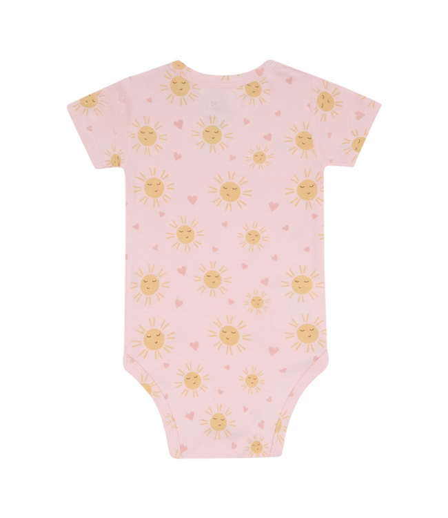 Hust & Claire Bambus Body kurzarm Buller Monkey Sun