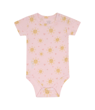 Hust & Claire Bambus Body kurzarm Buller Monkey Sun