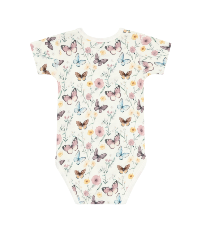 Hust & Claire Bambus Body kurzarm Buller Butterfly