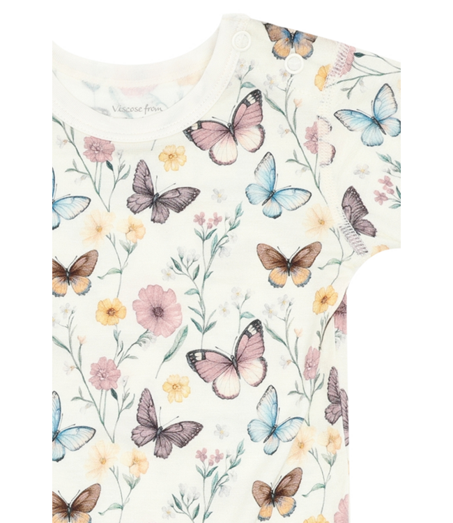 Hust & Claire Bambus Body kurzarm Buller Butterfly