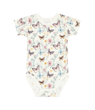 Hust & Claire Bambus Body kurzarm Buller Butterfly