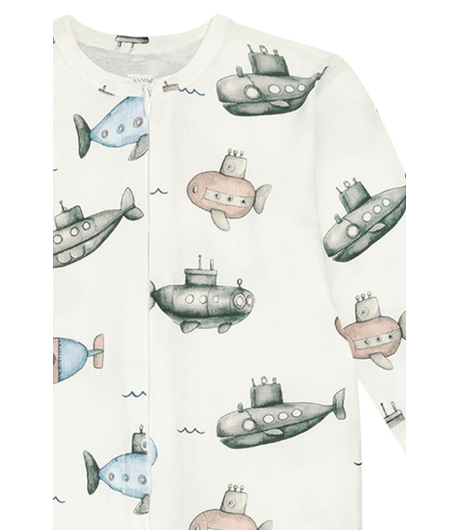 Hust & Claire Bambus Strampler Mulle Submarine