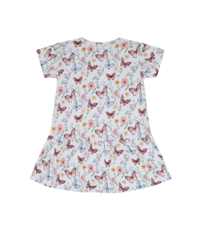 Hust & Claire Kinder Bambus Kleid Fuia Butterfly