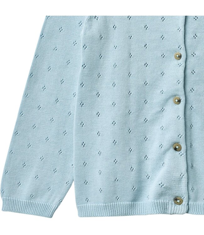 Wheat Mädchen Strickjacke Maia summer sky