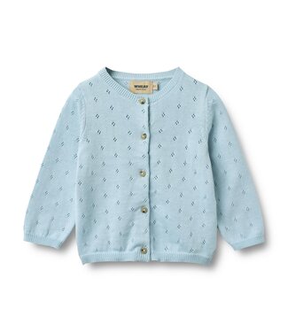 Wheat Baby Strickjacke Maia summer sky