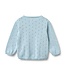 Wheat Baby Strickjacke Maia summer sky