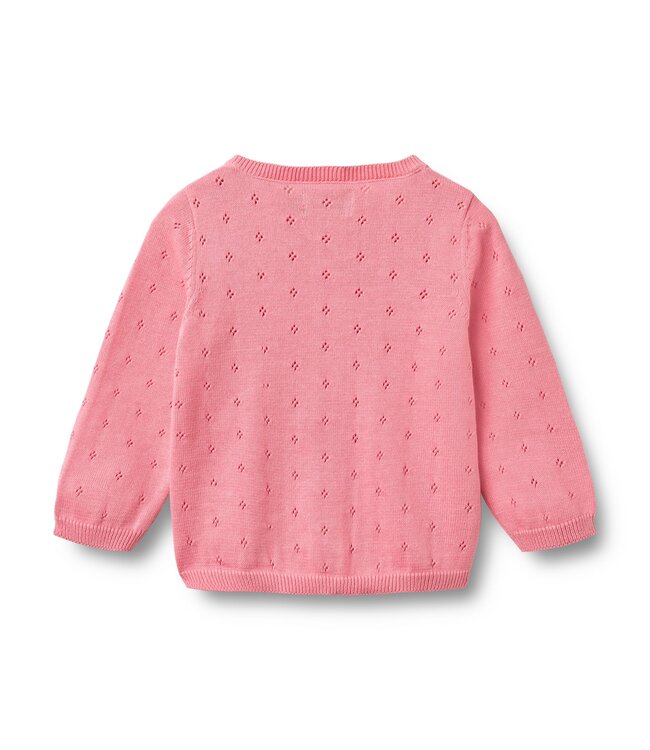 Wheat Baby Strickjacke Maia bubblegum