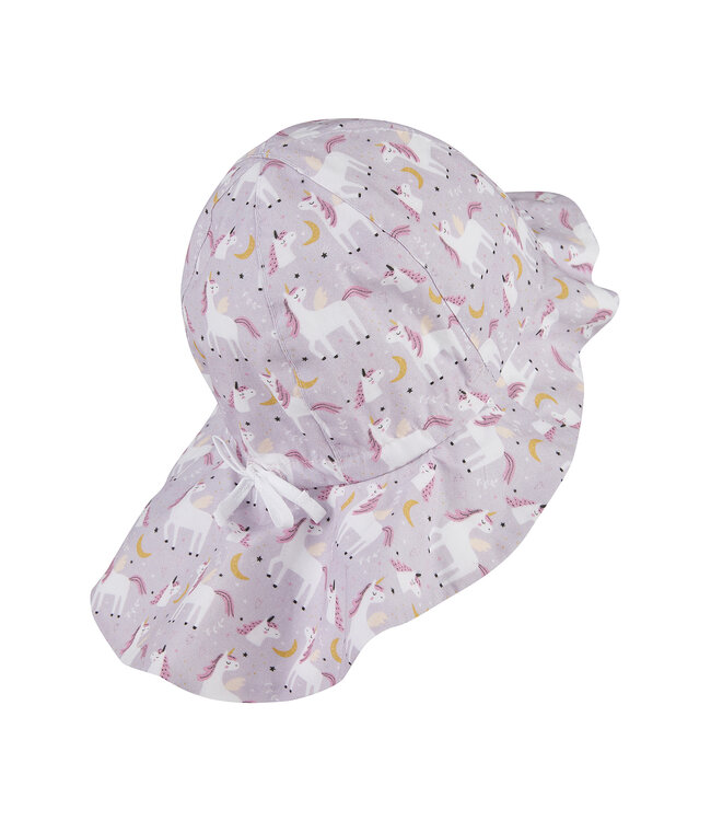 Sterntaler Mädchen Sonnenhut Einhörnern UV 50+