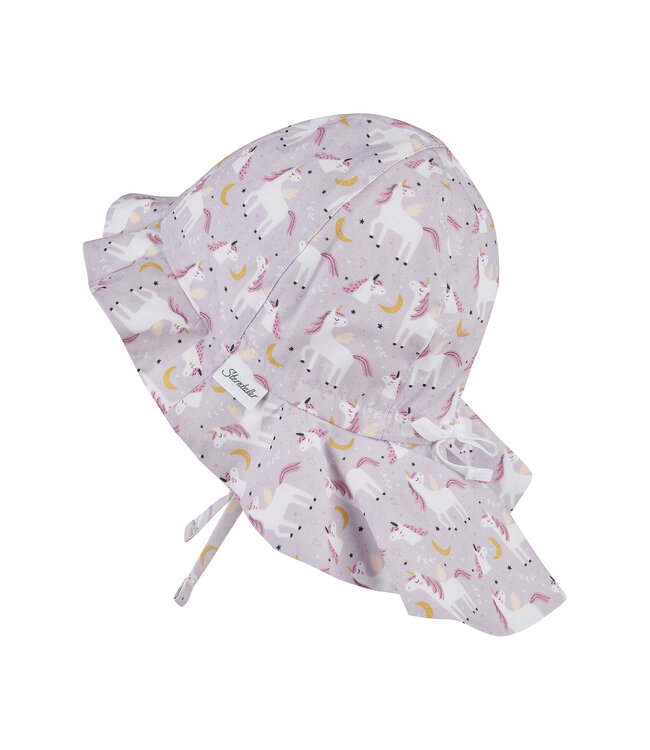 Sterntaler Mädchen Sonnenhut Einhörnern UV 50+