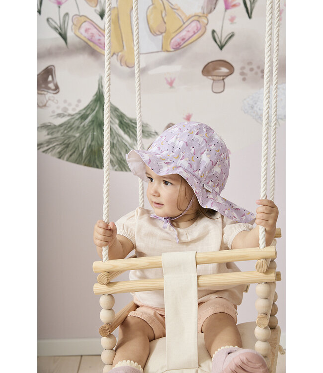 Sterntaler Mädchen Sonnenhut Einhörnern UV 50+