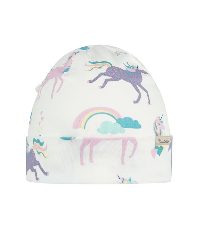 Sterntaler Mädchen Übergangsmütze Einhörner