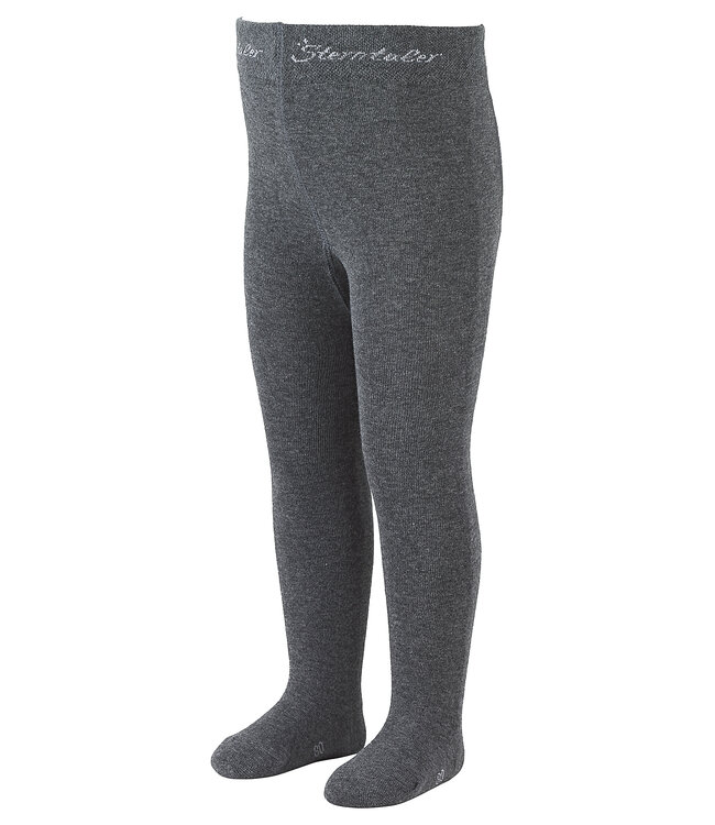 Sterntaler Kinder Strumpfhose uni anthrazit mel.