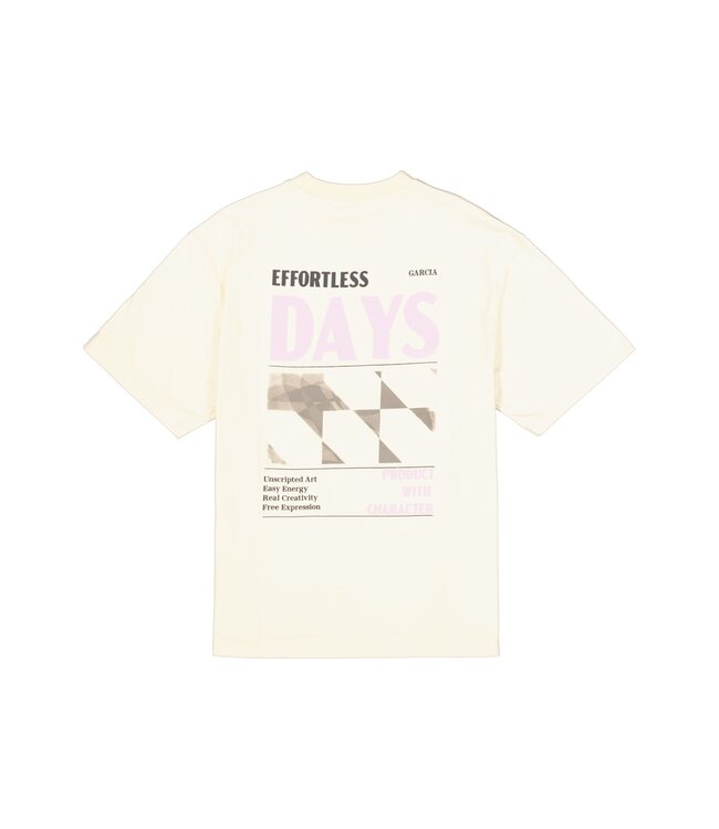 Garcia Jungen T-Shirt beige