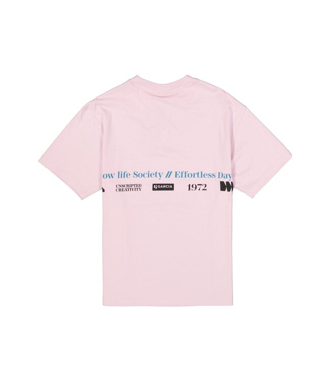 Garcia Jungen T-Shirt rosa