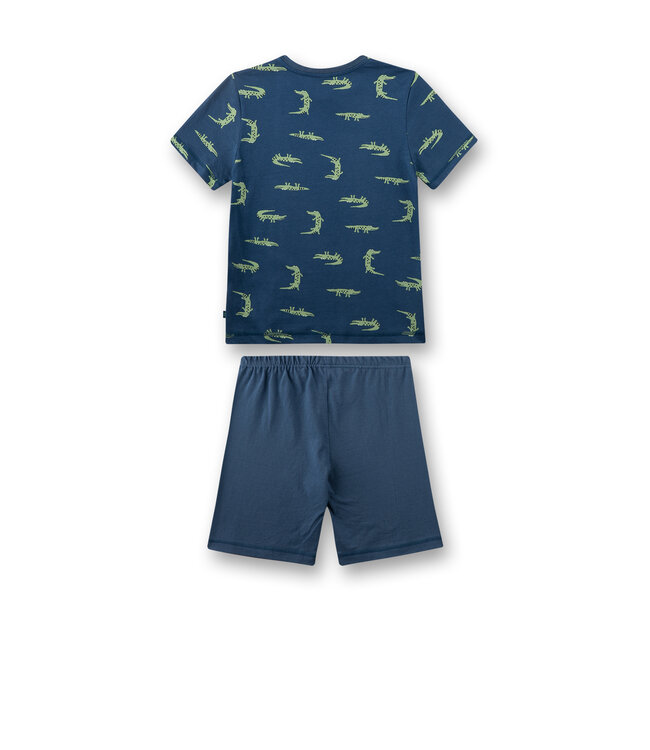 Sanetta Jungen-Schlafanzug kurz Krokodil