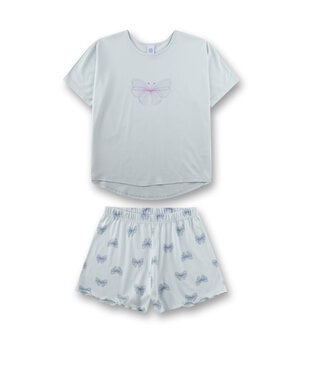 Sanetta Mädchen Schlafanzug kurz Schmetterling