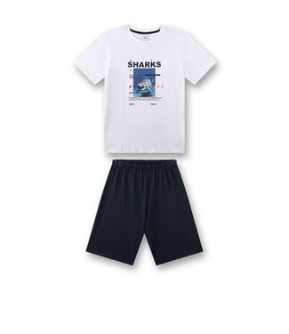 Sanetta Jungen-Schlafanzug kurz Hai