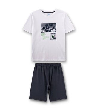 Sanetta Jungen-Schlafanzug kurz Basketball