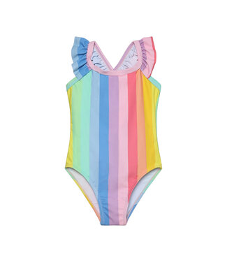 Color Kids Mädchen Badeanzug Pink Lemonade