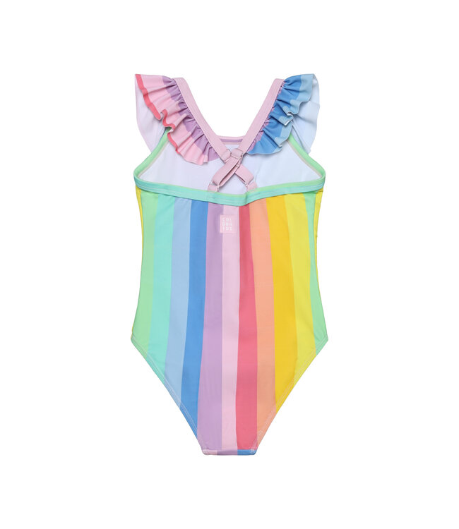 Color Kids Mädchen Badeanzug Pink Lemonade