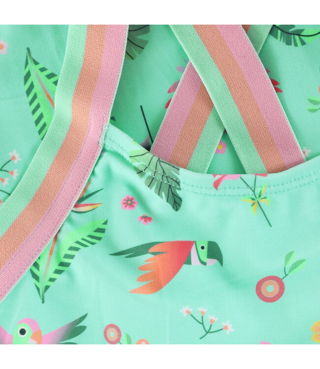 Color Kids Mädchen Badeanzug Cabbage