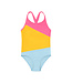 Color Kids Mädchen Badeanzug Colorblock