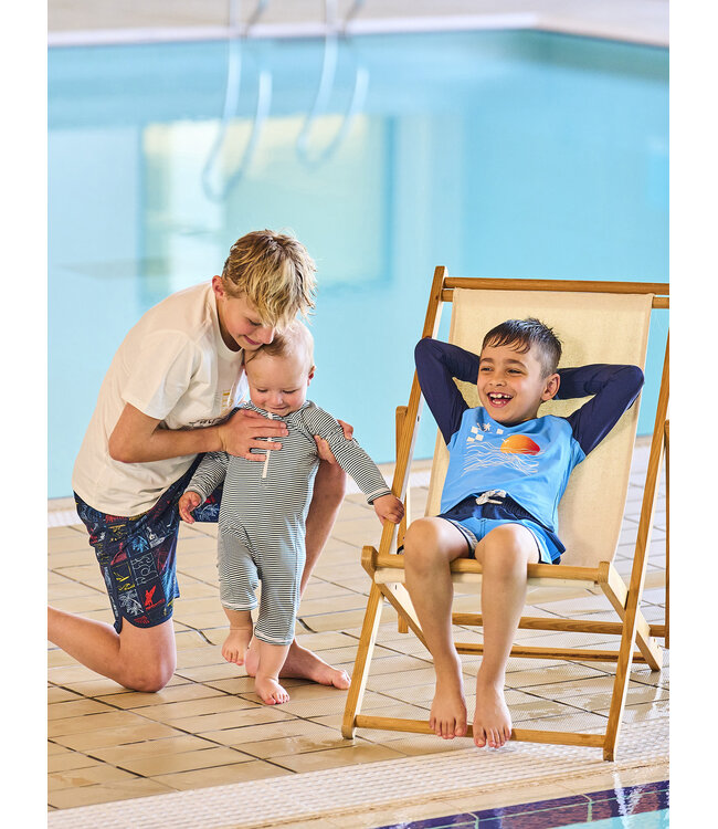 Color Kids Badeshorts Azure Blue