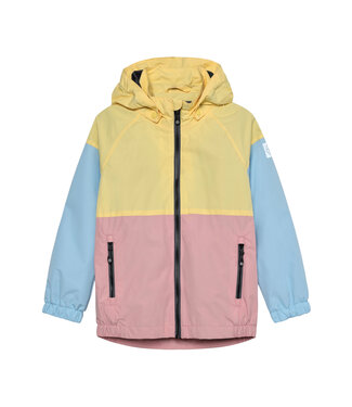 Color Kids Regenjacke Colorblock Golden Haze