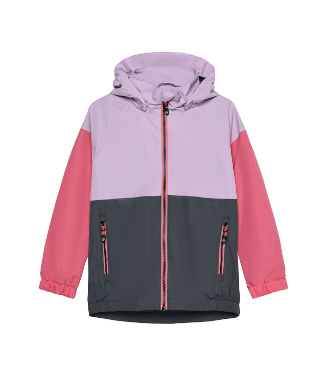 Color Kids Regenjacke Colorblock Orchid Bloom